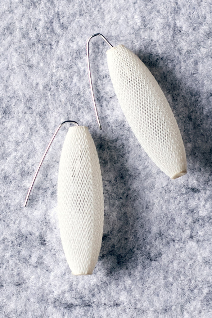 Cocoon Mesh Earrings