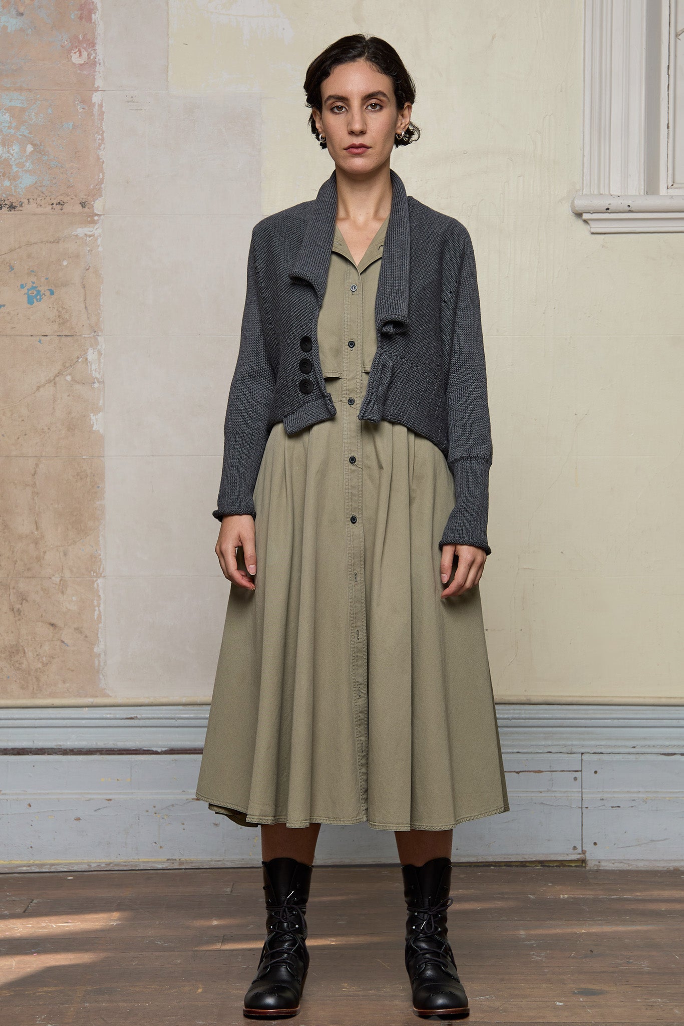 O Project カーディガン chunky knitted cardigan Next OVERSIZED HAND STRIPE - Cardigan - multi bright/multi